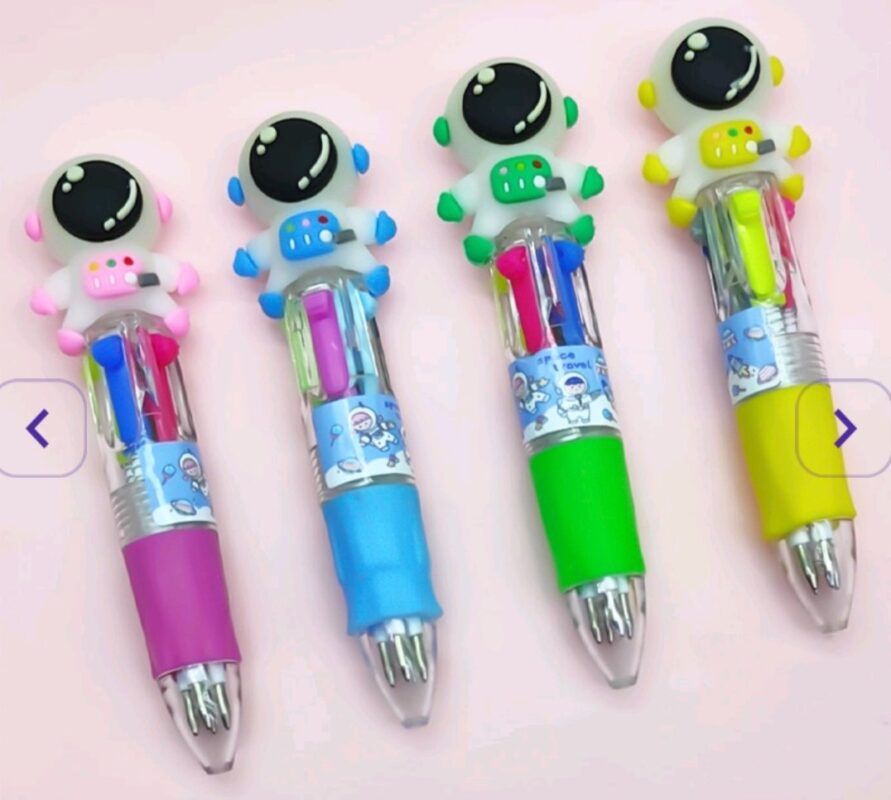 Space Astronaut 4 in 1 Mini Color Pen