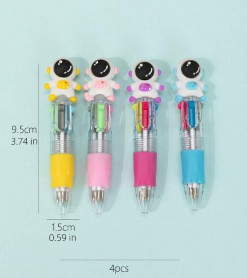 Space Astronaut 4 in 1 Mini Color Pen