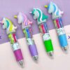 Beautiful Unicorn 4 in 1 Mini Color Pen