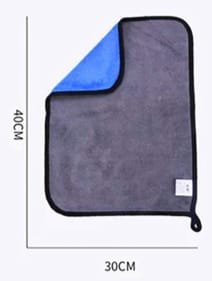 Water Absorbent Microfiber Dual Sided Car Bike Home Kitchen Cleaning Cloth Towel Napkin