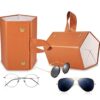 5 Slot Portable Foldable Eyeglasses / SunGlassess / Goggle Organizer Box
