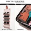 5 Slot Portable Foldable Eyeglasses / SunGlassess / Goggle Organizer Box