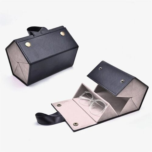 5 Slot Portable Foldable Eyeglasses / SunGlassess / Goggle Organizer Box