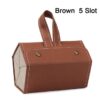 5 Slot Portable Foldable Eyeglasses / SunGlassess / Goggle Organizer Box