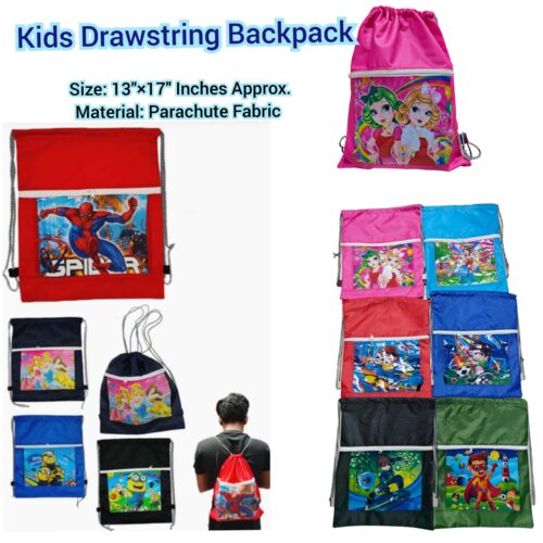 Kids Drawstring Backpack
