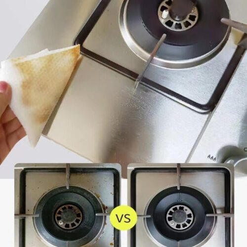 Kitchen Cleaning Wet Wipes- XL size - 80 Wipes