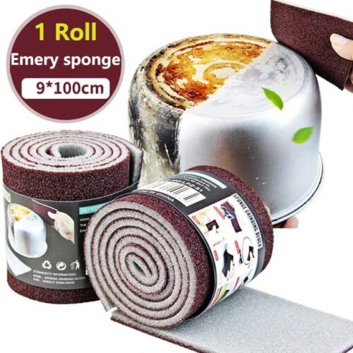 2 in 1 Magic Emery Scrubber Sponge Roll / Sanding Sponge