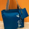 Agnies Voyage Tote Bag with Pouch- Heavy Imported Quality
