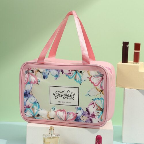 Stylish Butterfly Pattern Multipurpose Travel Wash Bag