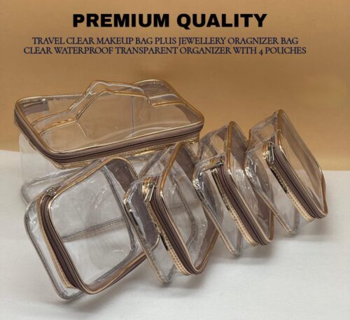Superb Quality Multipurpose Organizers Kit With 4 Pouches