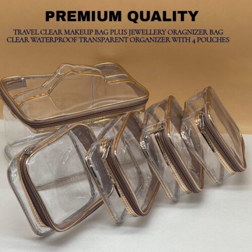 Superb Quality Multipurpose Organizers Kit With 4 Pouches