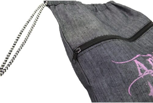Linen Drawstring Backpack – Random Color