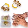 Brass Ghungroo Rings / Ghungroo Kadi / Clapping Ghungroo Rings for Pooja Aarti
