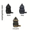Imported Mens Multi-Compartment Crossbody Chest Messenger Shoulder Bag