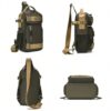 Imported Mens Multi-Compartment Crossbody Chest Messenger Shoulder Bag