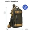 Unisex Stylish Trendy Crossbody Chest Bag Sling Backpack