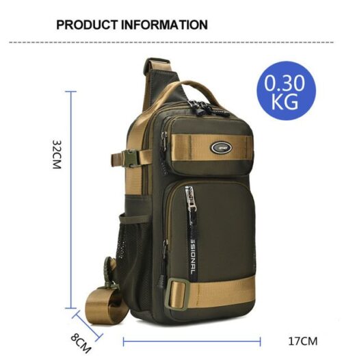Unisex Stylish Trendy Crossbody Chest Bag Sling Backpack