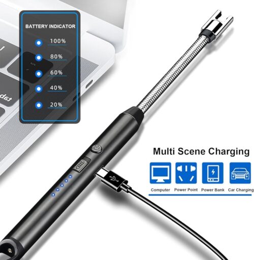 Multifunctional USB Rechargeable Lighter