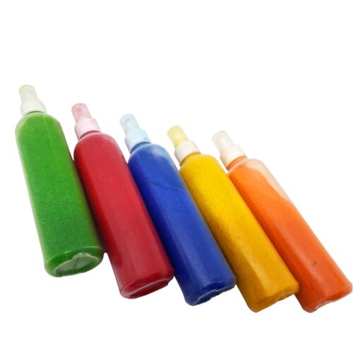 Rangoli Powder Color Squeeze Bottles- Set of 10