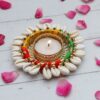 Kaudi Shells Tealight Holders – Set of 2