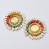 Kaudi Shells Tealight Holders – Set of 2
