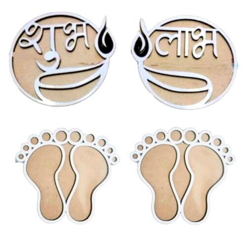 DIY MDF Rangoli Minis -4″Inch