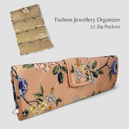 Fashion Jewellery Organiser with 12 Pockets