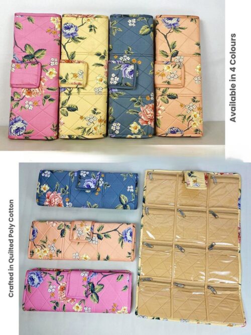 Fashion Jewellery Organiser with 12 Pockets