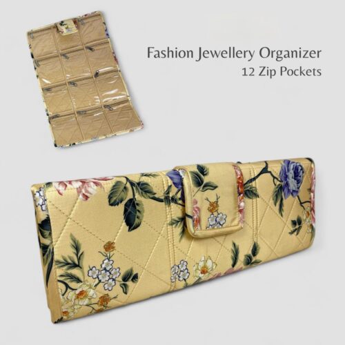 Fashion Jewellery Organiser with 12 Pockets