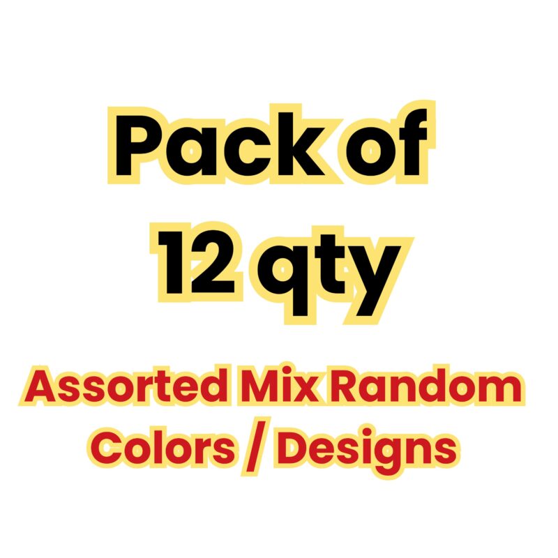 Pack of 12 Any Random Design