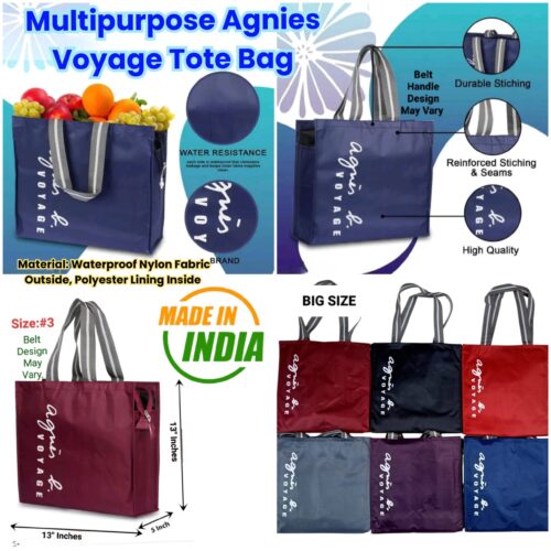 Multipurpose Agnies Voyage Tote Bag