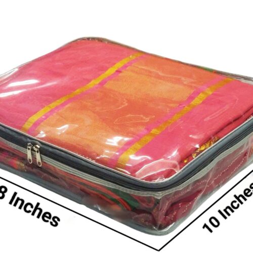 Unisex Clothes Storage Box Cover / Saree Cover - 3" Inches- Heavy Premium Quality