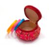 Zari Embroidery Matki Style Multipurpose /Jewellery / Gift Box