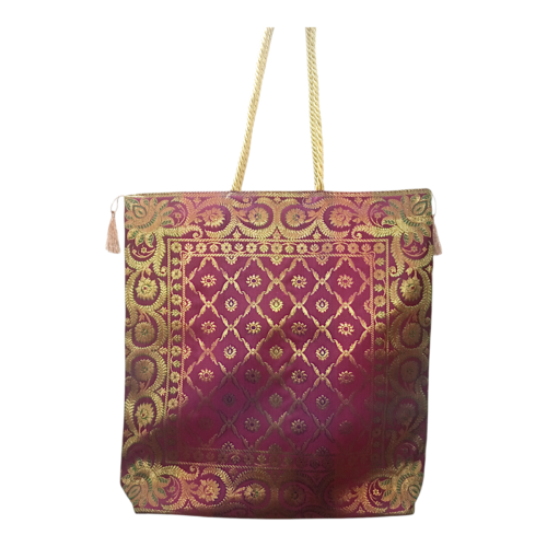 Banarasi Tote Bag -16"×16" inches