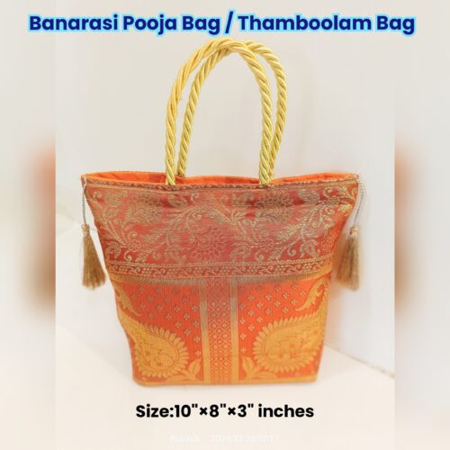 Banarasi Pooja Bag / Thamboolam Bag