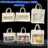 PVC Window Gift Hamper White Jute Bag