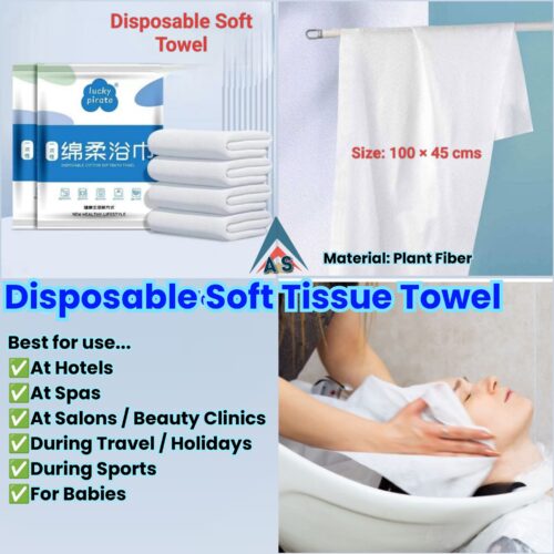 Disposable Soft Tissue Towel - Pack of 1