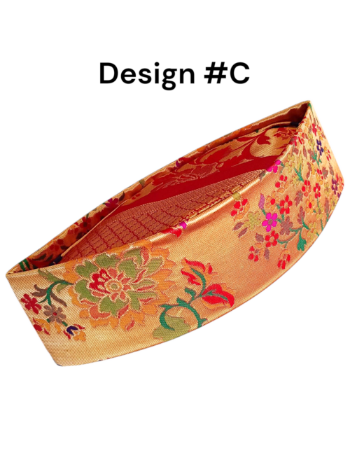 Traditional Paithani Topi / Ethnic Brocade Cap