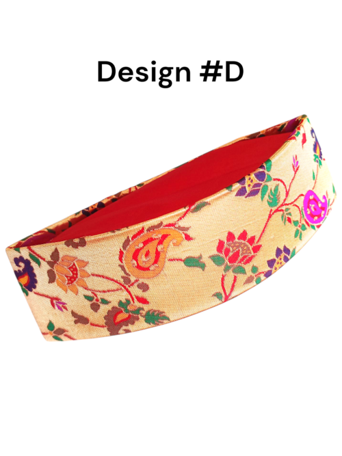 Traditional Paithani Topi / Ethnic Brocade Cap