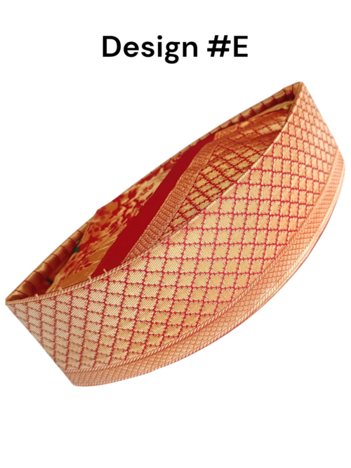 Traditional Paithani Topi / Ethnic Brocade Cap
