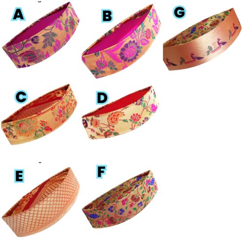 Traditional Paithani Topi / Ethnic Brocade Cap