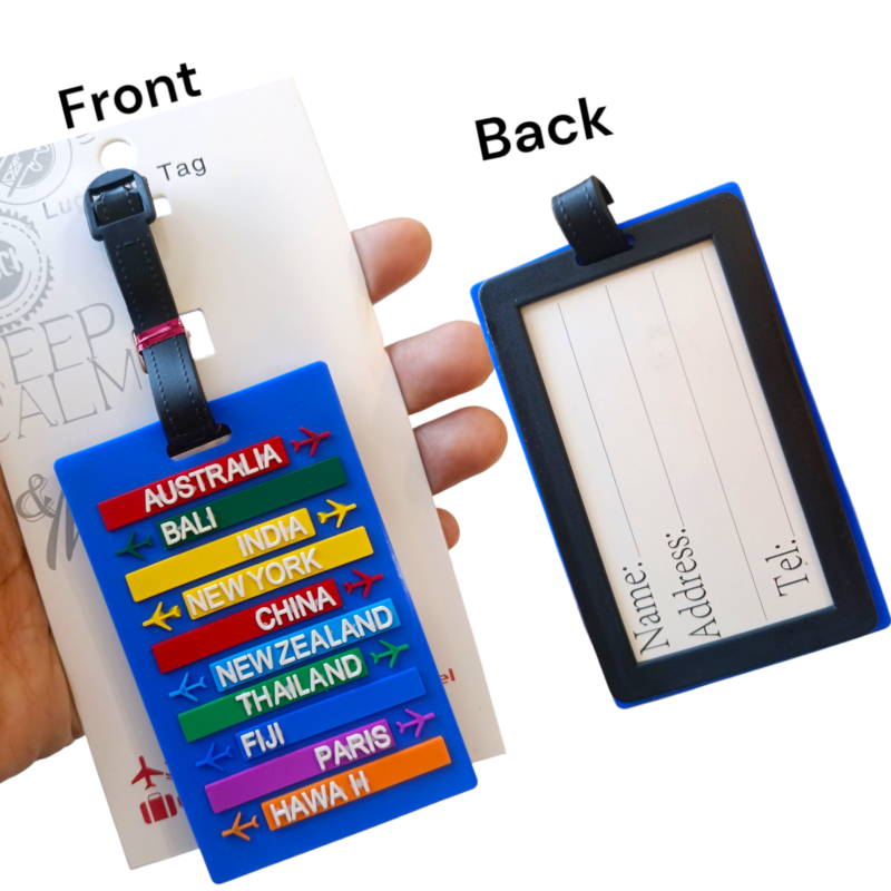 Blue Countries Tag