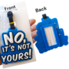 Silicone Luggage Tag / Bag Tag / Badge