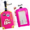 Silicone Luggage Tag / Bag Tag / Badge