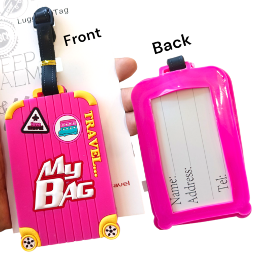 Silicone Luggage Tag / Bag Tag / Badge
