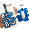 Silicone Luggage Tag / Bag Tag / Badge