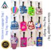 Silicone Luggage Tag / Bag Tag / Badge