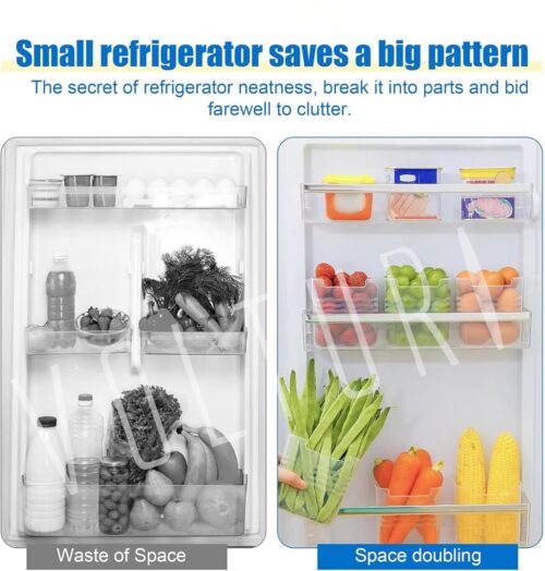 Multipurpose Storage Canisters / Fridge Door Organisers