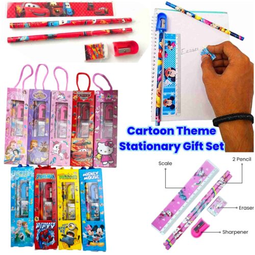 Cartoon Theme Stationary Gift Set