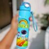 Space Theme Kids Sipper Water Bottle